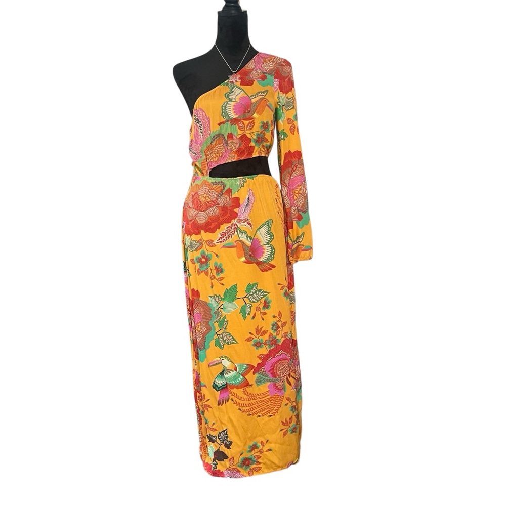 Farm Rio One-Shoulder Maxi Dress - Picture 5 of 7